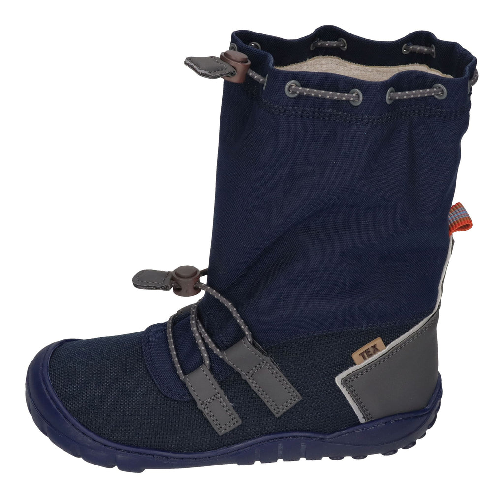 KOEL Barefoot Stiefel für Teenager RANA WP BAMBO blue