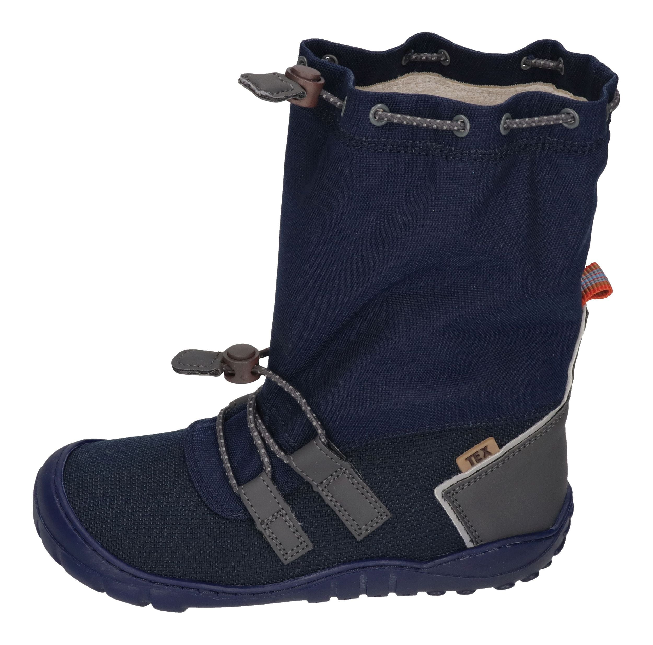 KOEL Barefoot Stiefel für Teenager RANA WP BAMBO blue