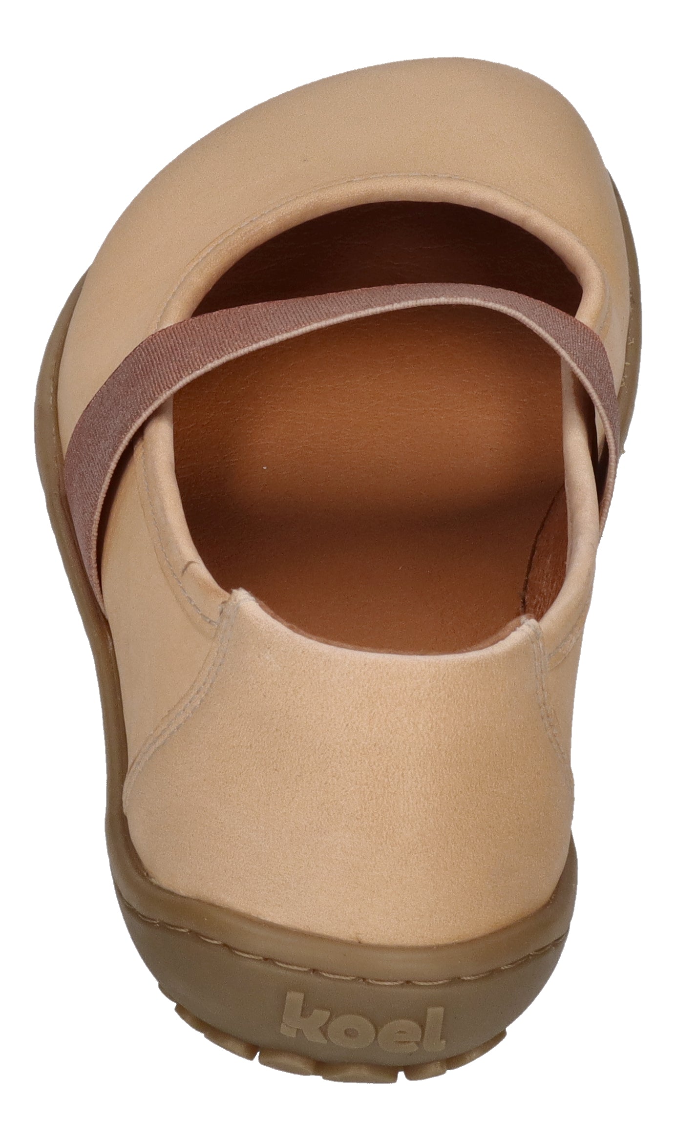 KOEL Barefoot Damenschuhe - Ballerinas ISLA NUBUK beige