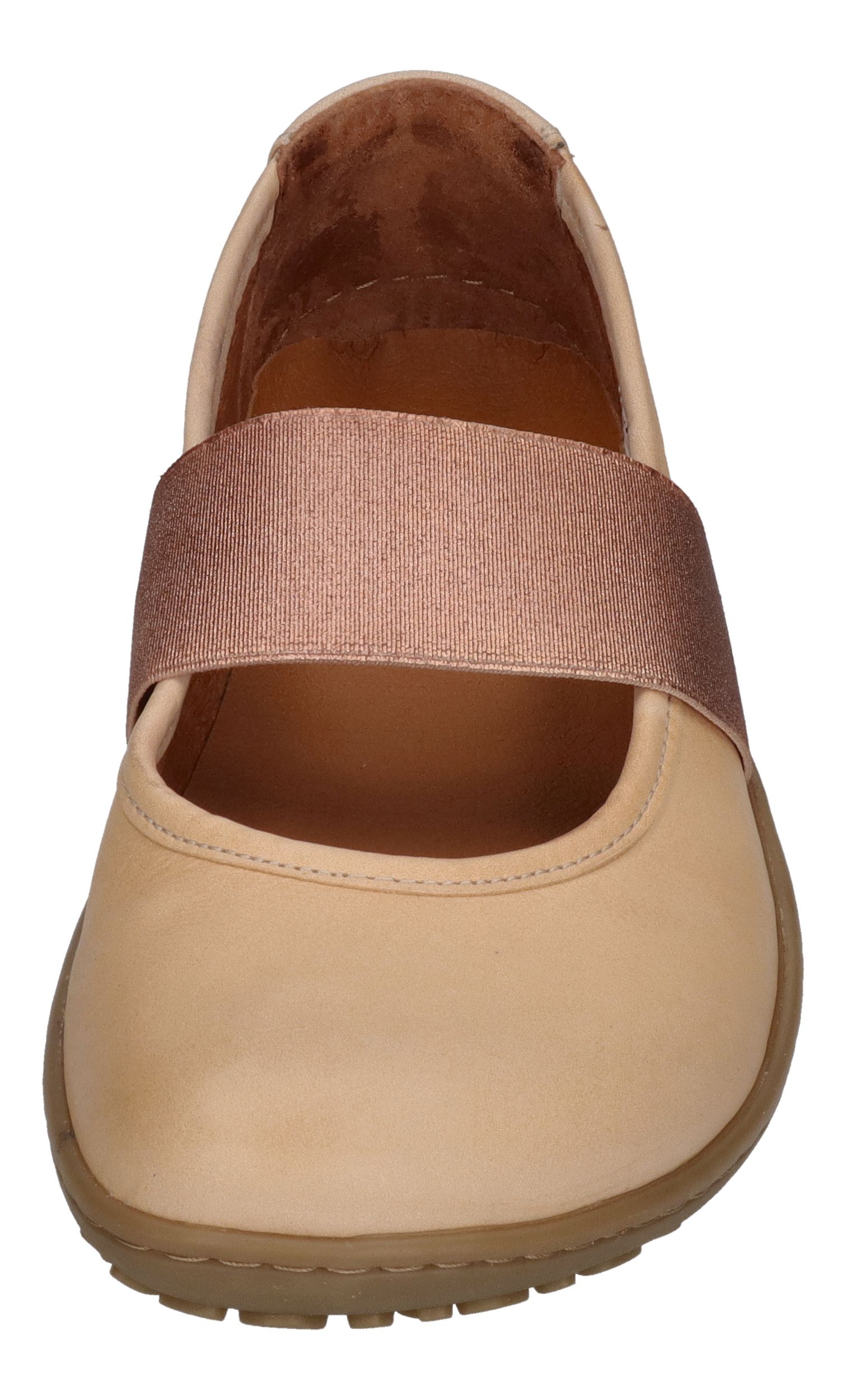 KOEL Barefoot Damenschuhe - Ballerinas ISLA NUBUK beige