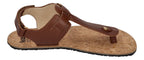 KOEL Barefoot - Damenschuhe Sandalen - ARIANA - cognac