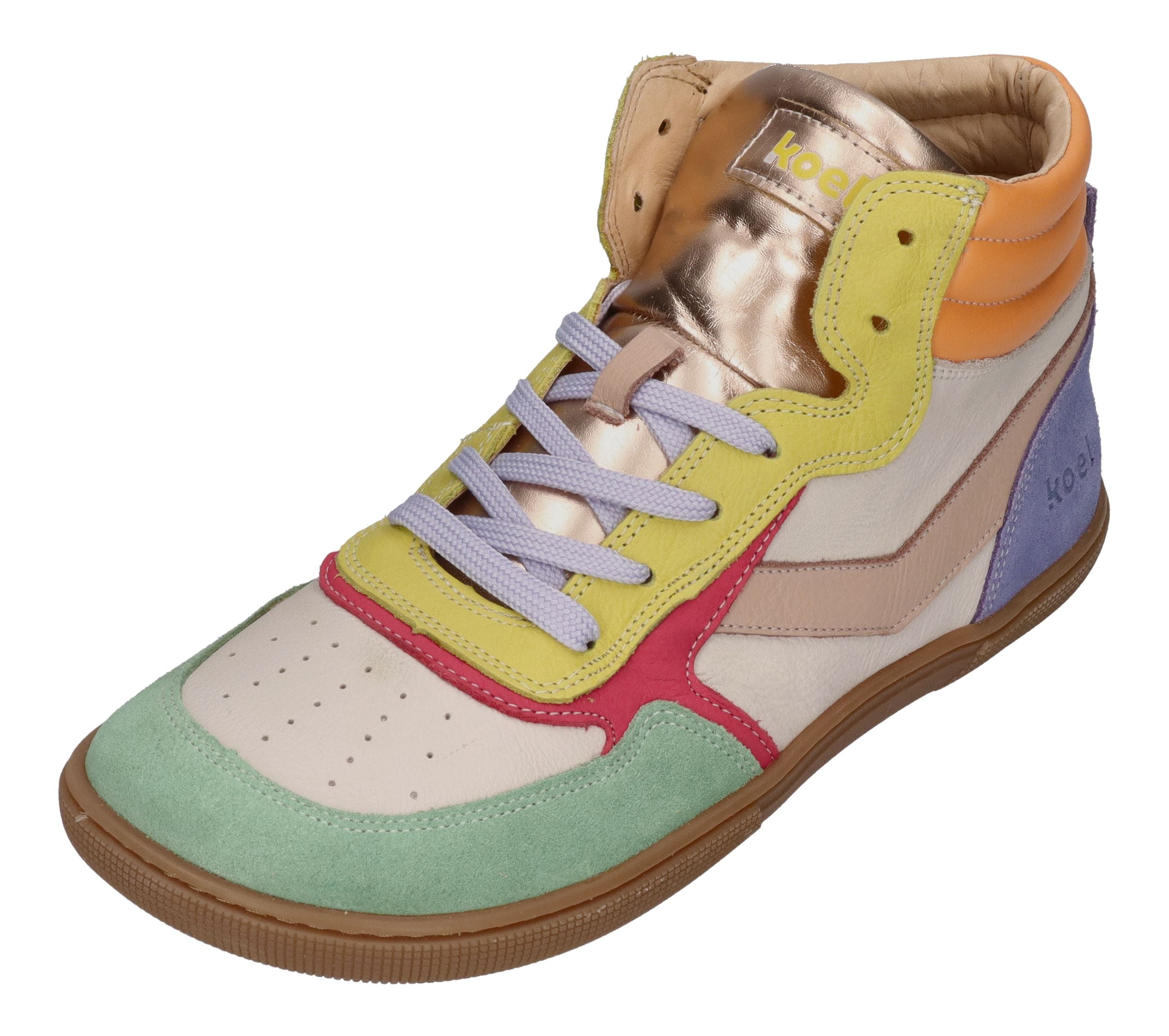KOEL Barefoot Damenschuhe Sneakers FLORITA LEATHER green