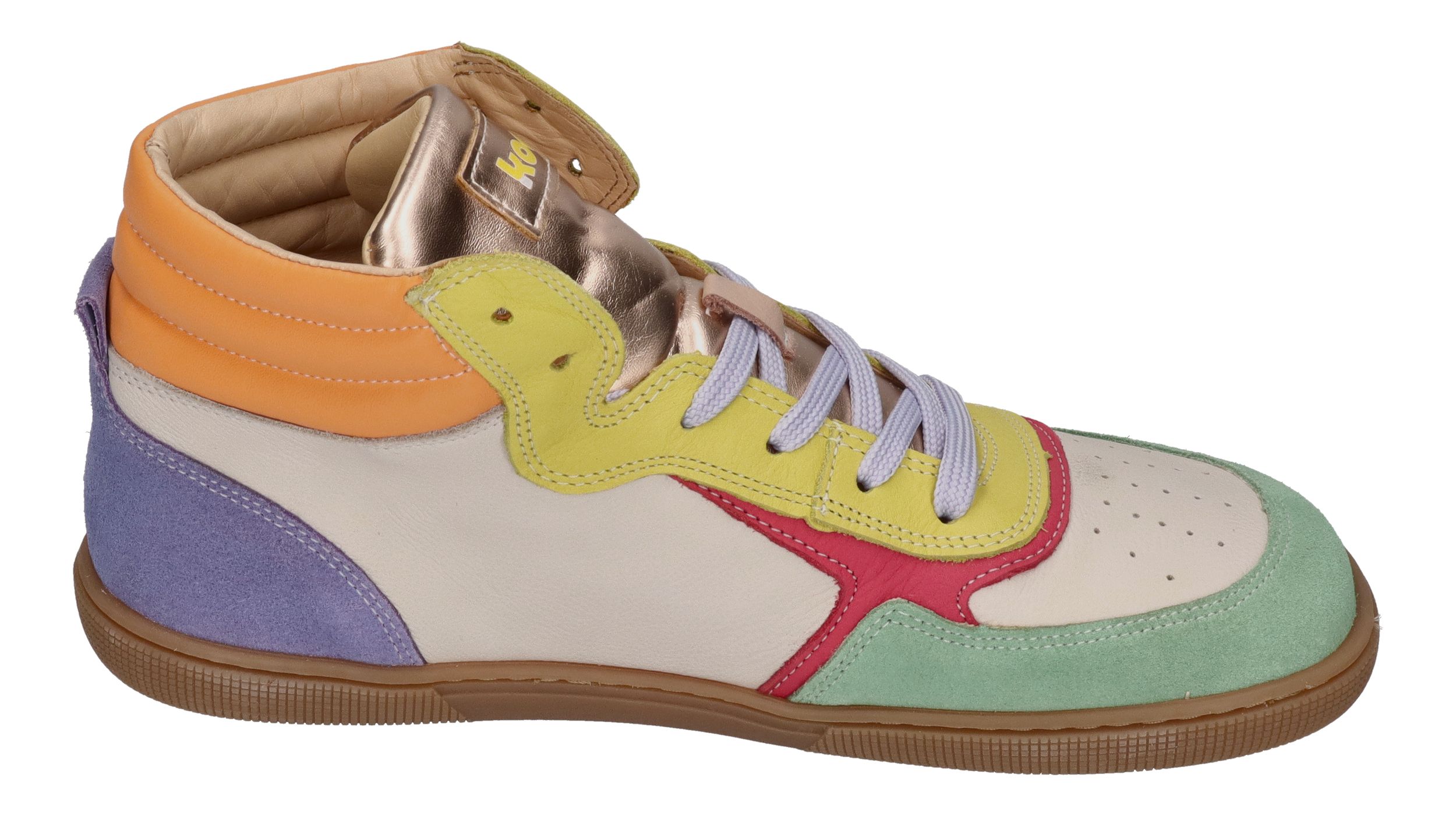 KOEL Barefoot Damenschuhe Sneakers FLORITA LEATHER green