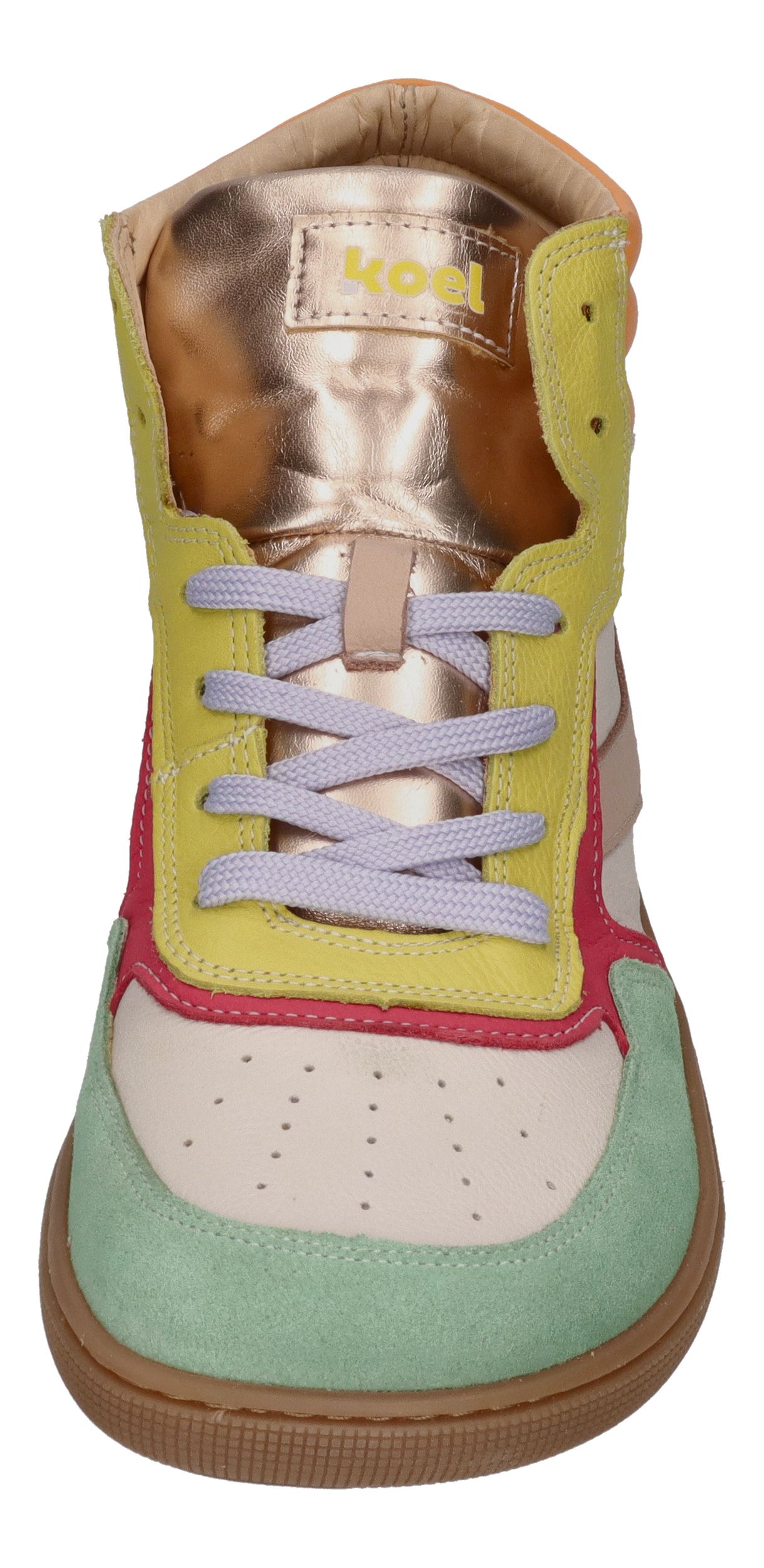 KOEL Barefoot Damenschuhe Sneakers FLORITA LEATHER green