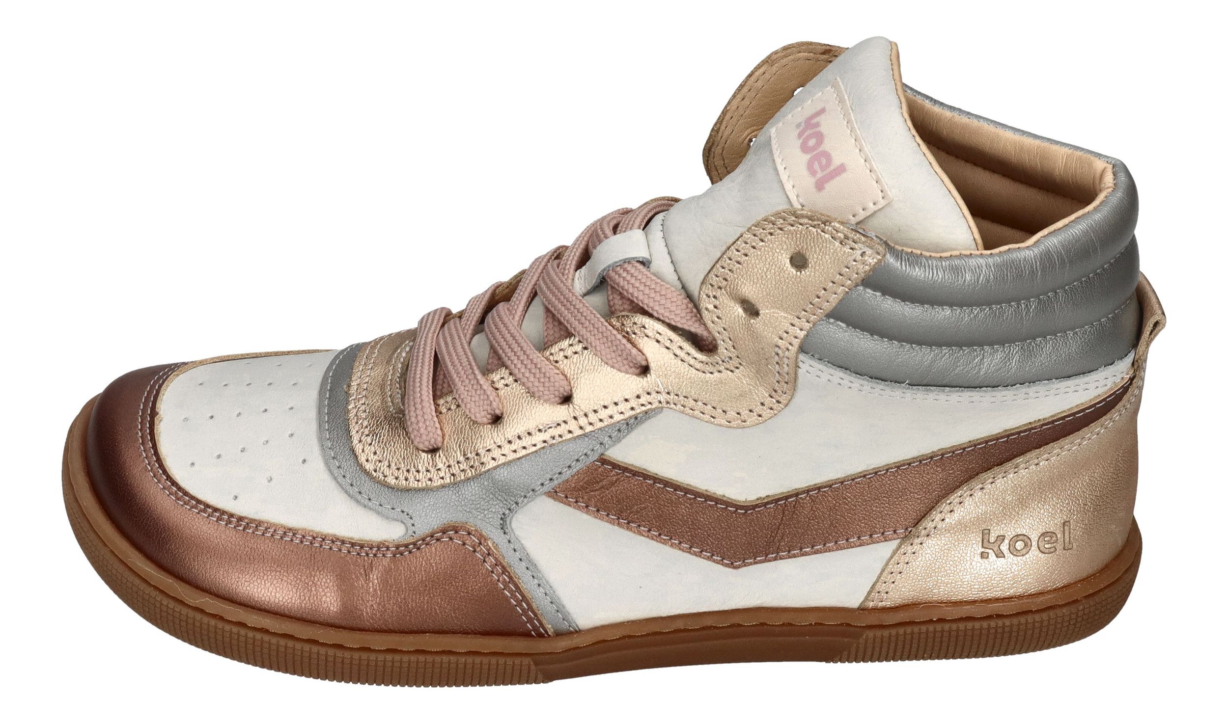 KOEL Barefoot Damenschuhe Sneakers FLORITA METALLIC bronze