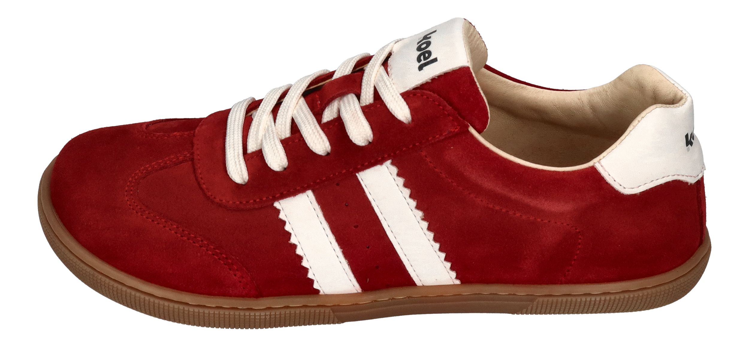 KOEL Barefoot Damenschuhe Sneakers FRANCIE II SUEDE red