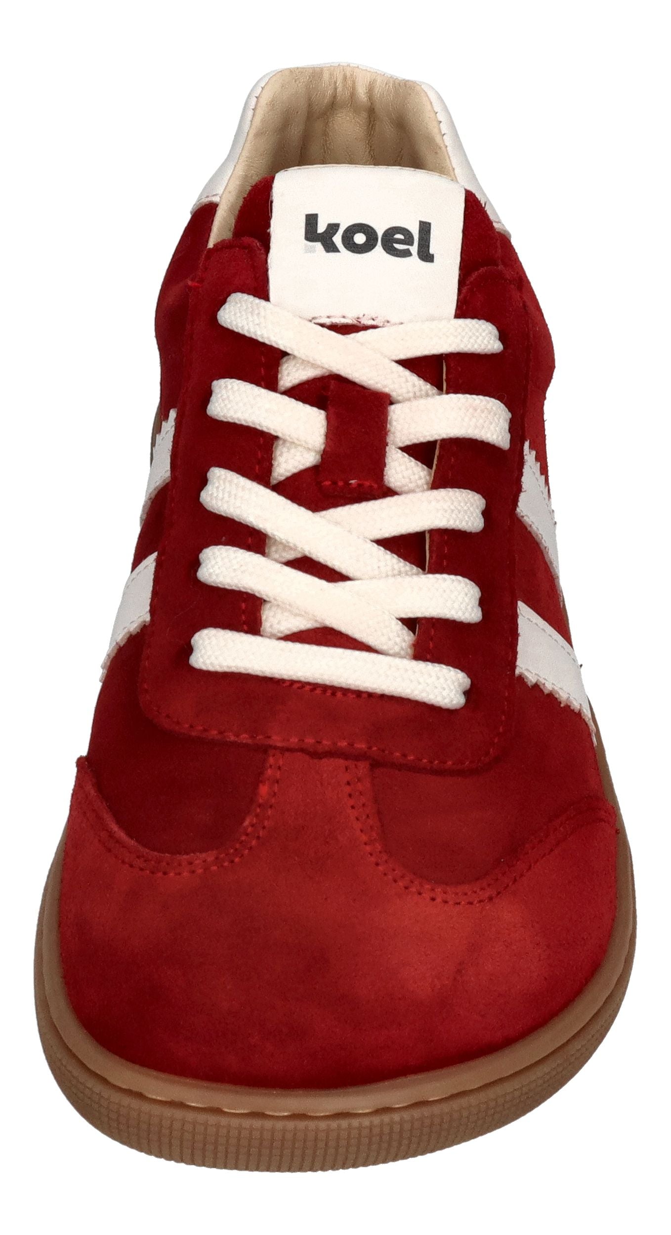 KOEL Barefoot Damenschuhe Sneakers FRANCIE II SUEDE red