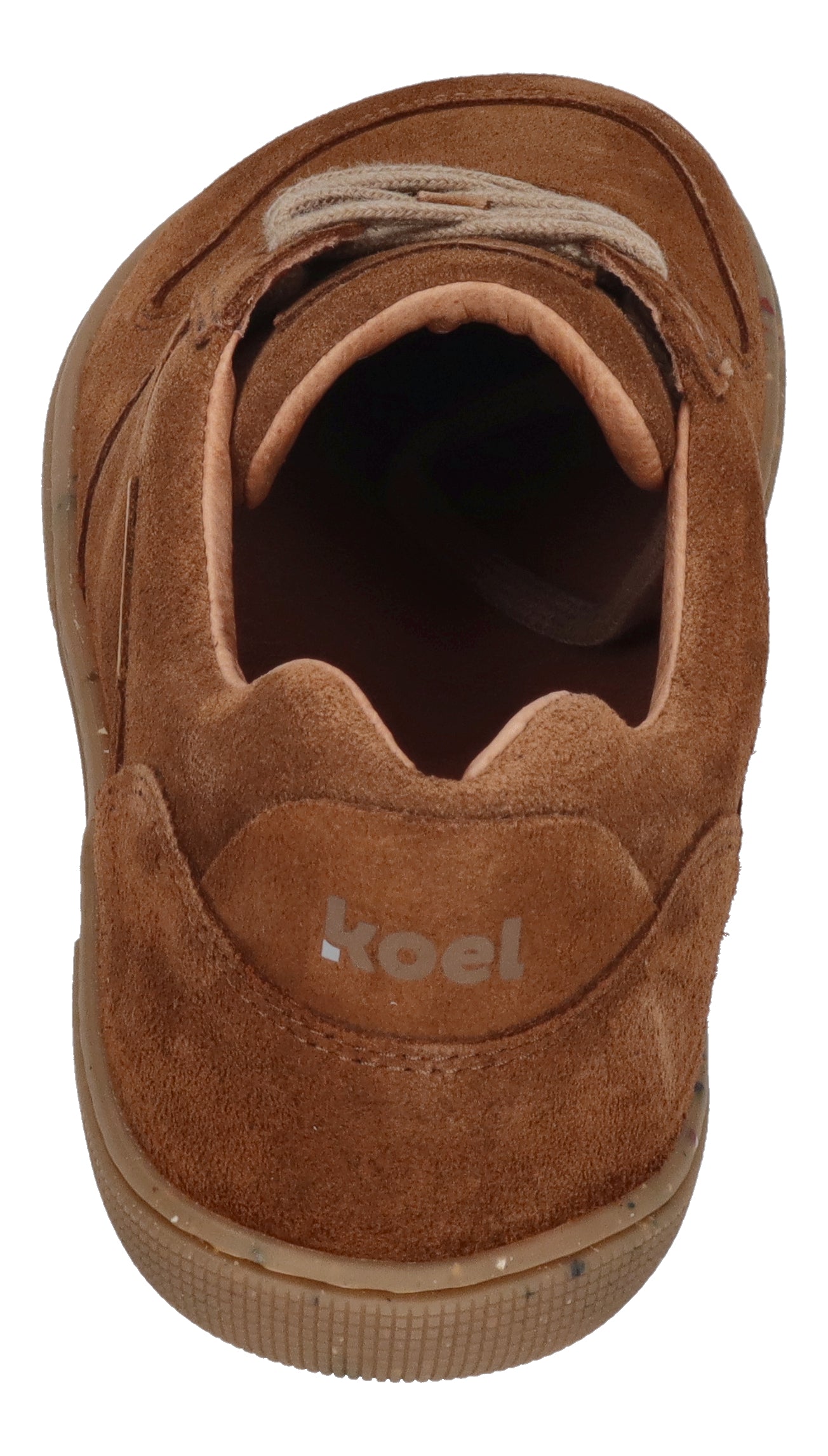KOEL Barefoot Damenschuhe Sneakers FRANCIE SUEDE ECO cognac