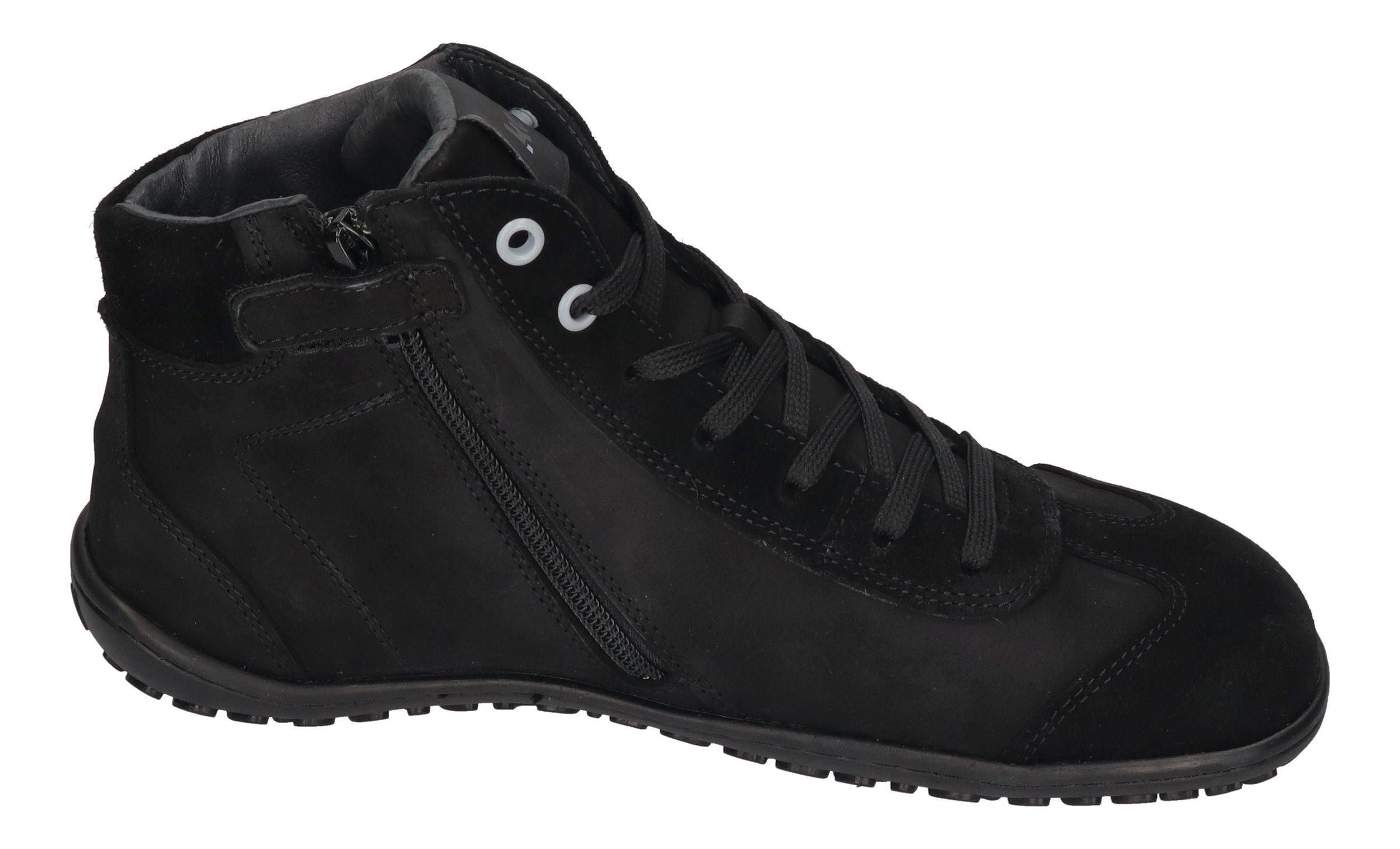 KOEL Barefoot Damenschuhe Sneakers - IKAR NUBUK - black