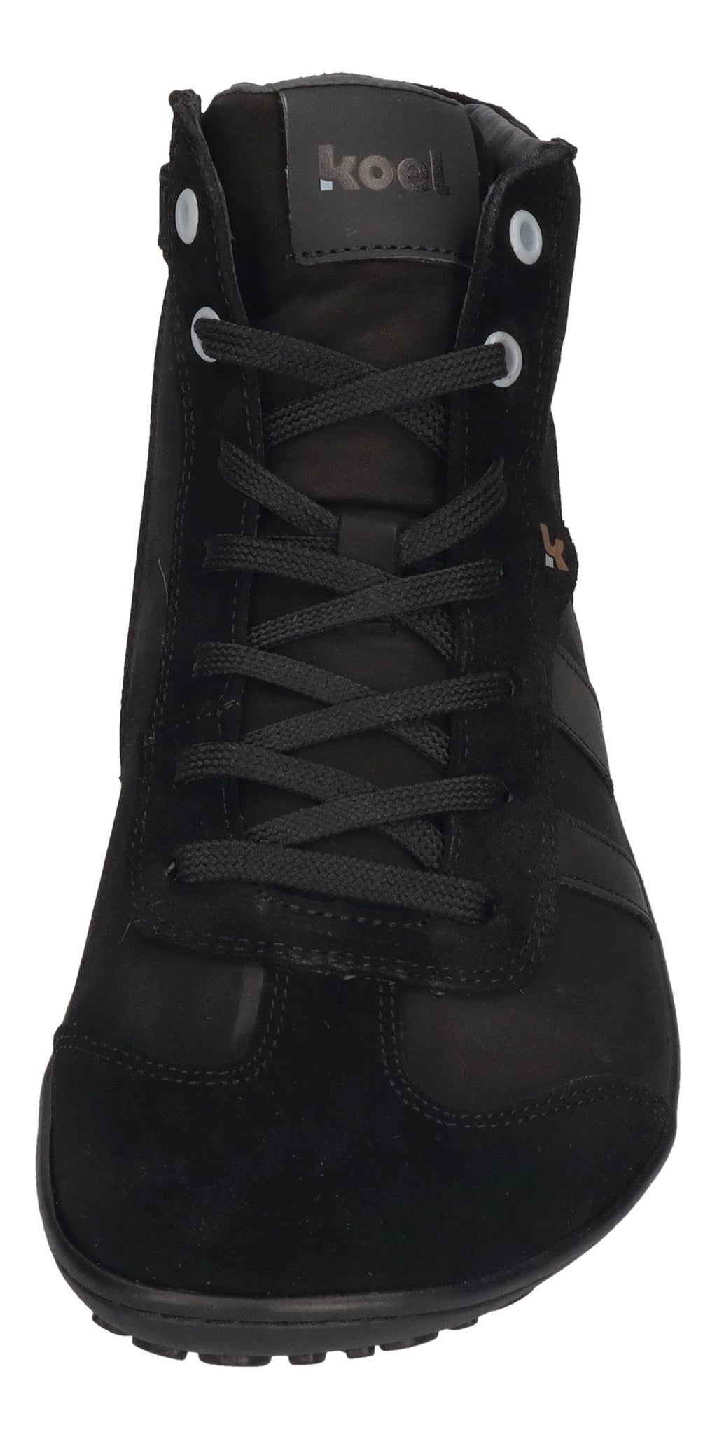 KOEL Barefoot Damenschuhe Sneakers - IKAR NUBUK - black