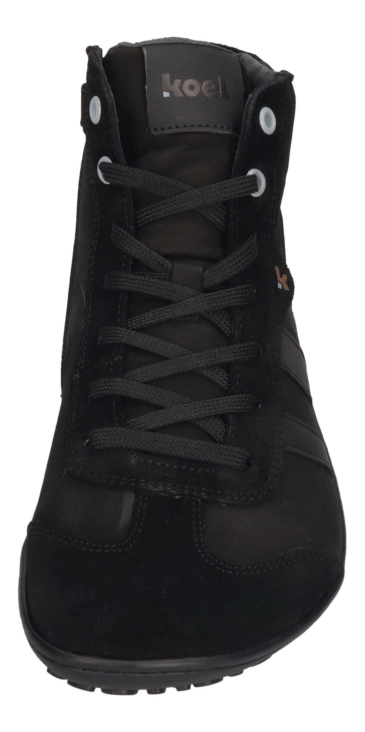 KOEL Barefoot Damenschuhe Sneakers - IKAR NUBUK - black