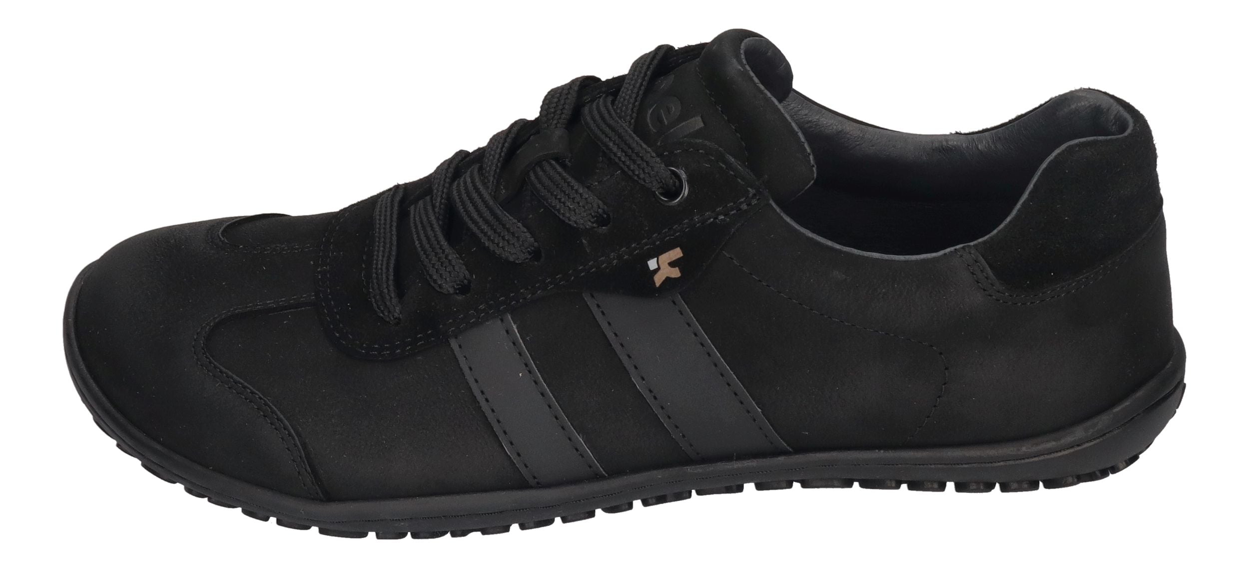 KOEL Barefoot Damenschuhe Sneakers - ILA NUBUK - black