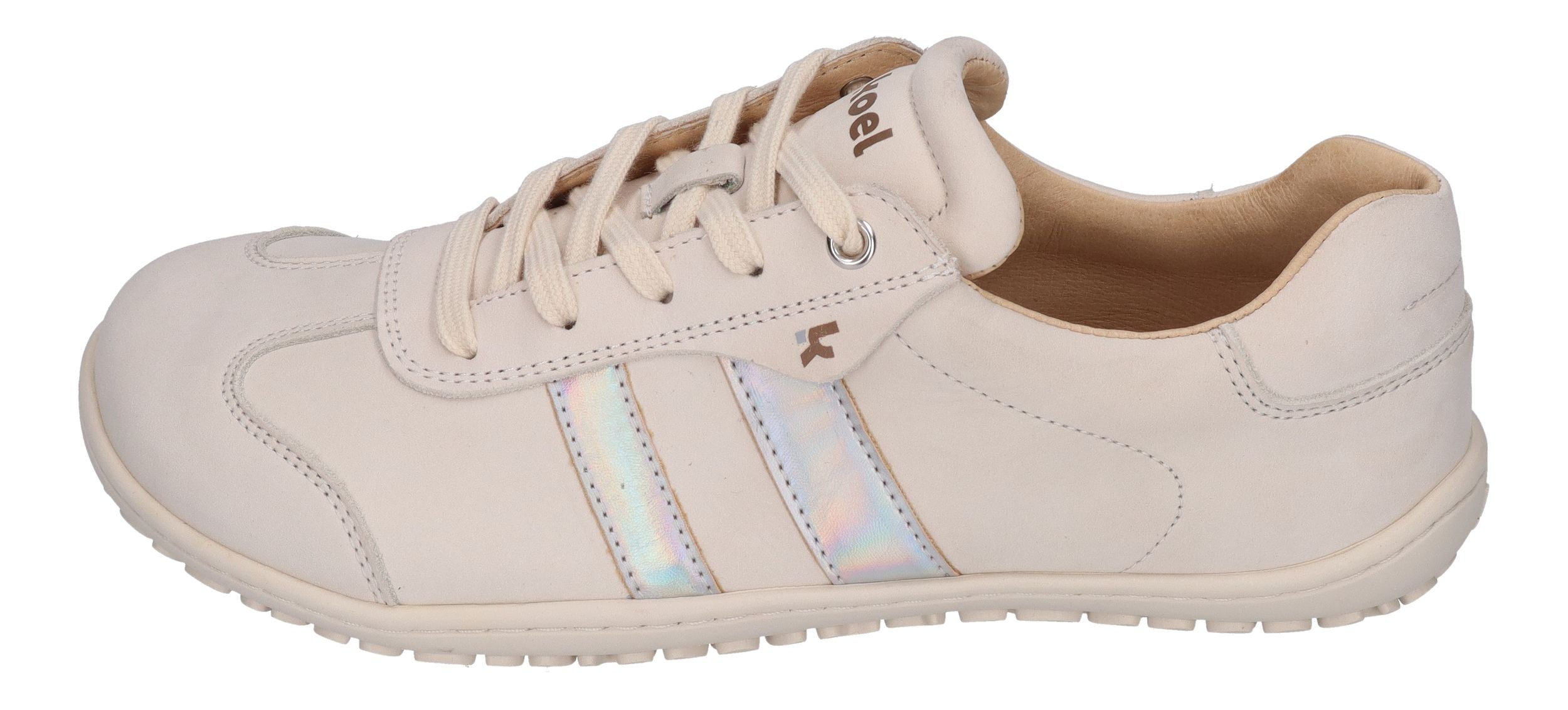 KOEL Barefoot Damenschuhe Sneakers - ILA NUBUK - white