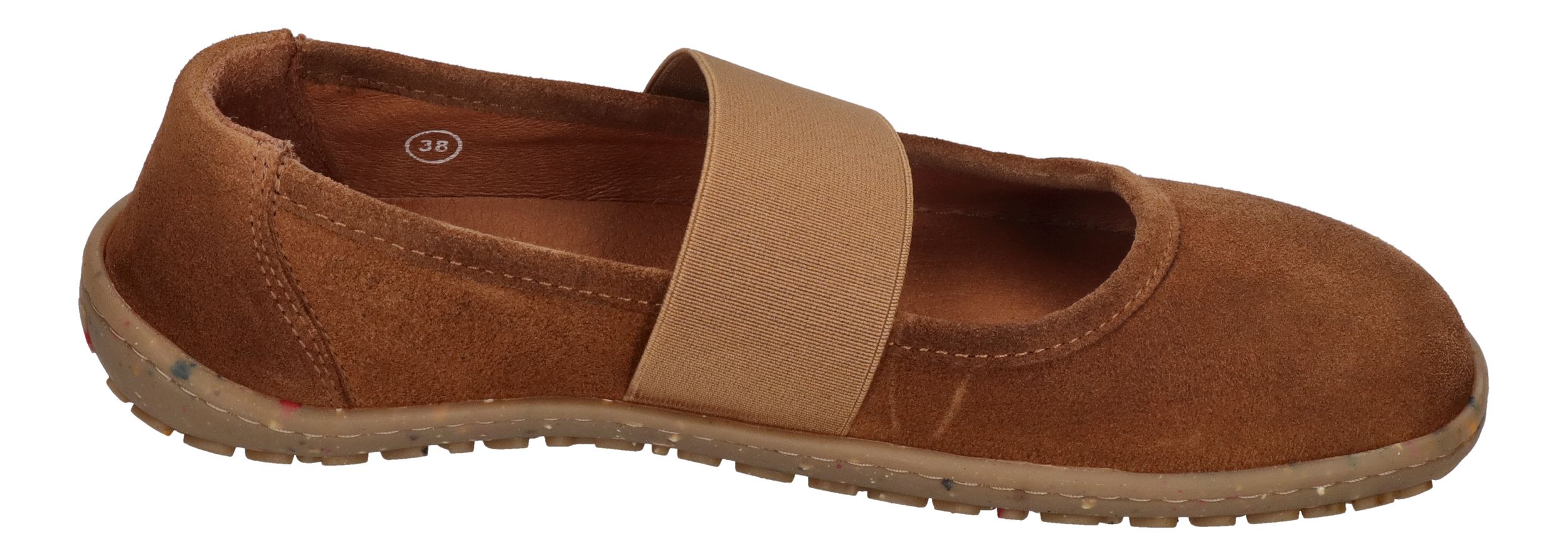 KOEL Barefoot Damenschuhe - Ballerinas ISLA ECO - cognac