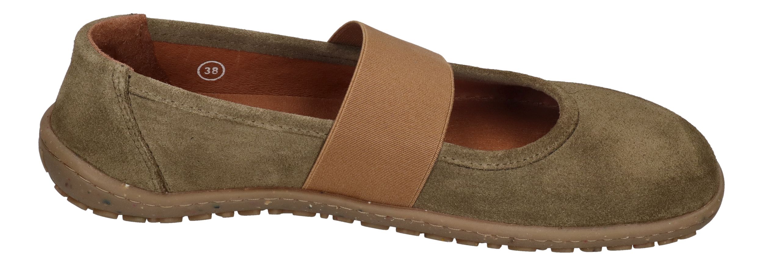 KOEL Barefoot Damenschuhe - Ballerinas ISLA ECO - olive