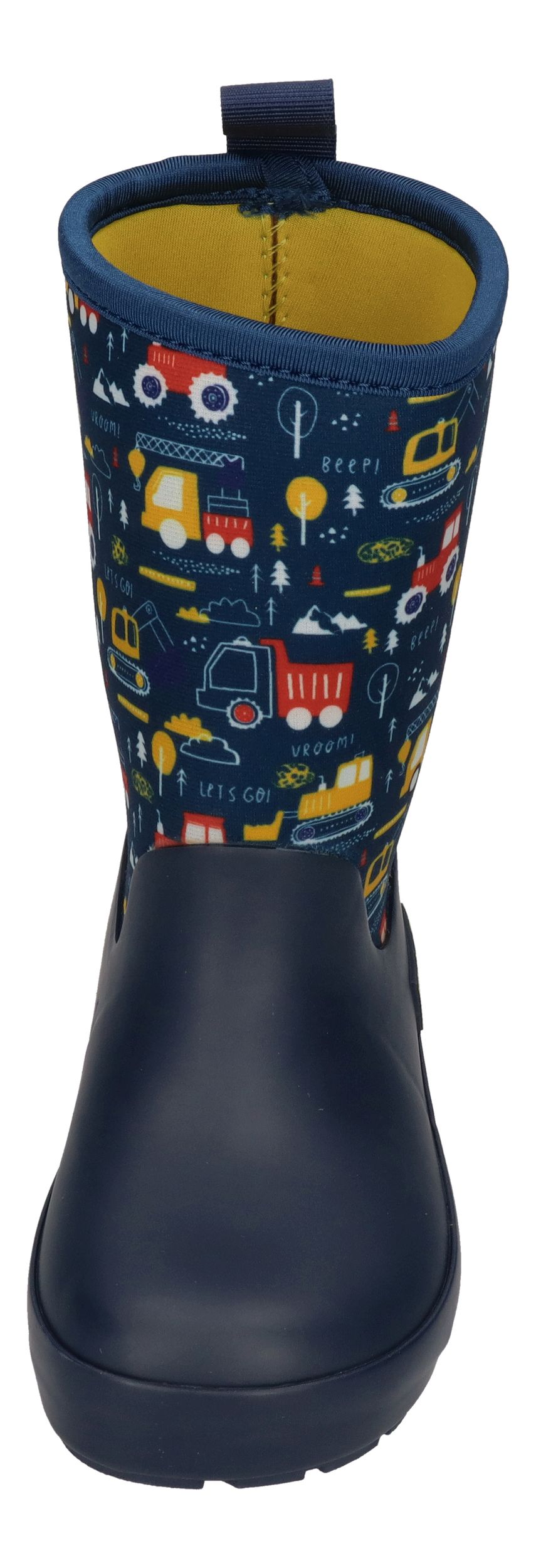 KOEL Barefoot Gummistiefel NEOPREN WELLIE tractor blue