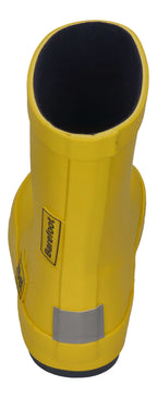 KOEL Barefoot Gummistiefel WELLIE BARE SOLID V2 yellow