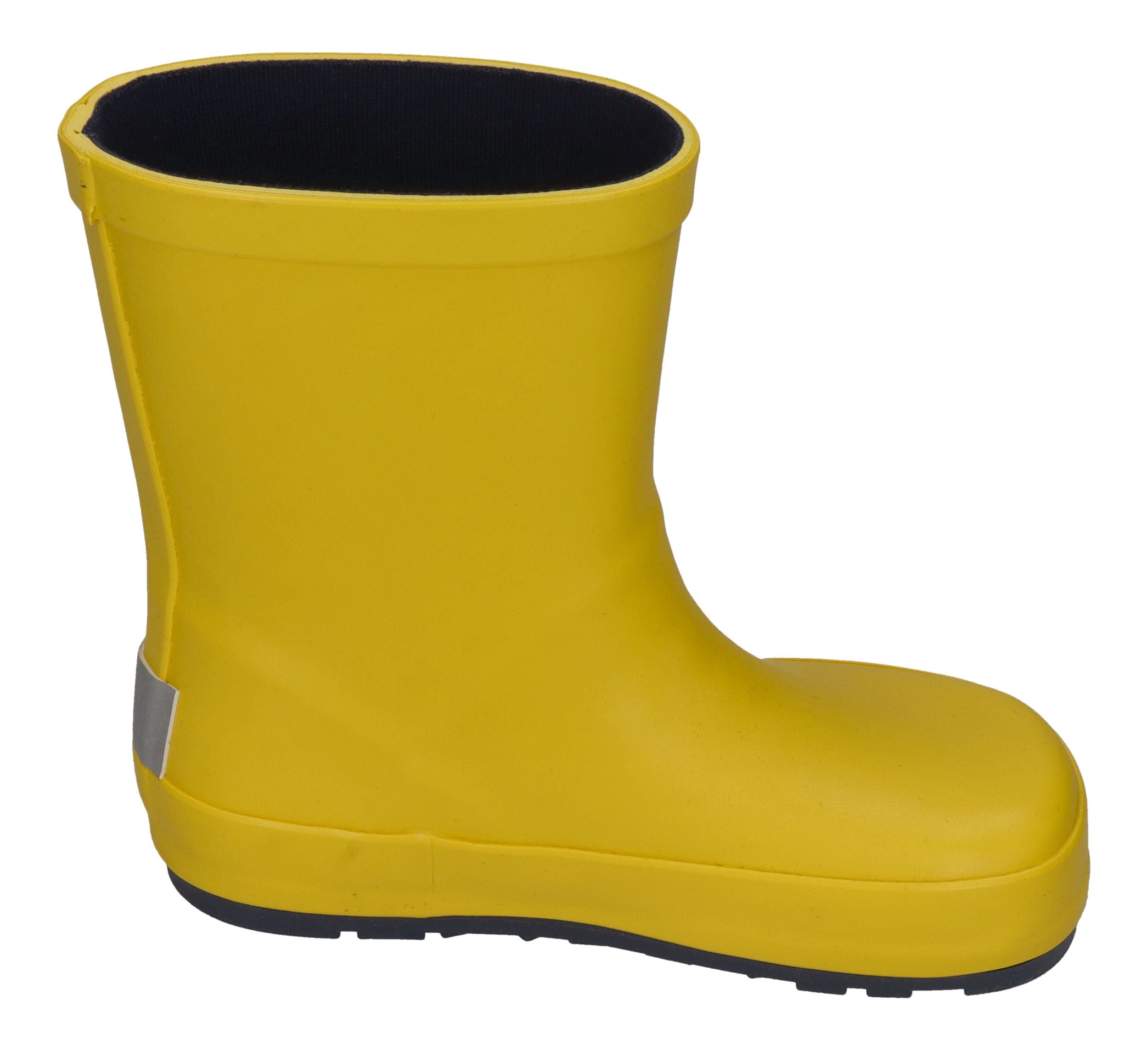 KOEL Barefoot Gummistiefel WELLIE BARE SOLID V2 yellow