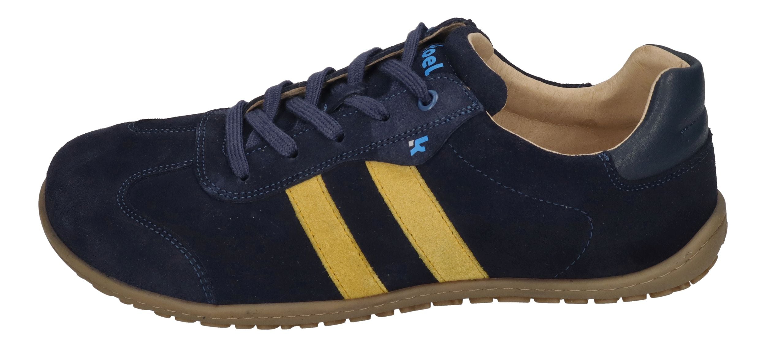 KOEL Barefoot Herrenschuhe - Sneakers ILO SUEDE - blue