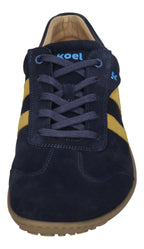 KOEL Barefoot Herrenschuhe - Sneakers ILO SUEDE - blue