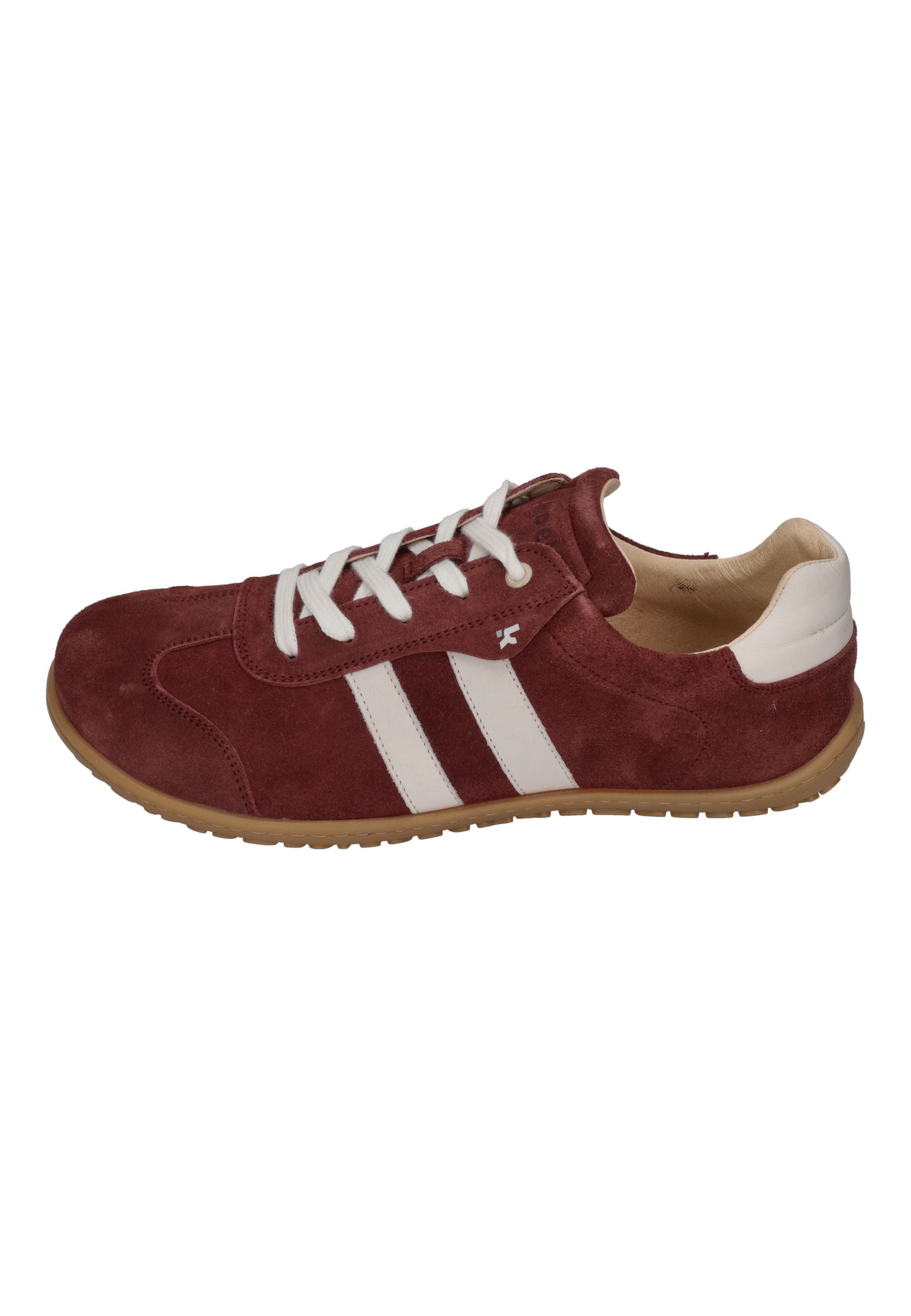 KOEL Barefoot Herrenschuhe Sneakers ILO SUEDE bordo