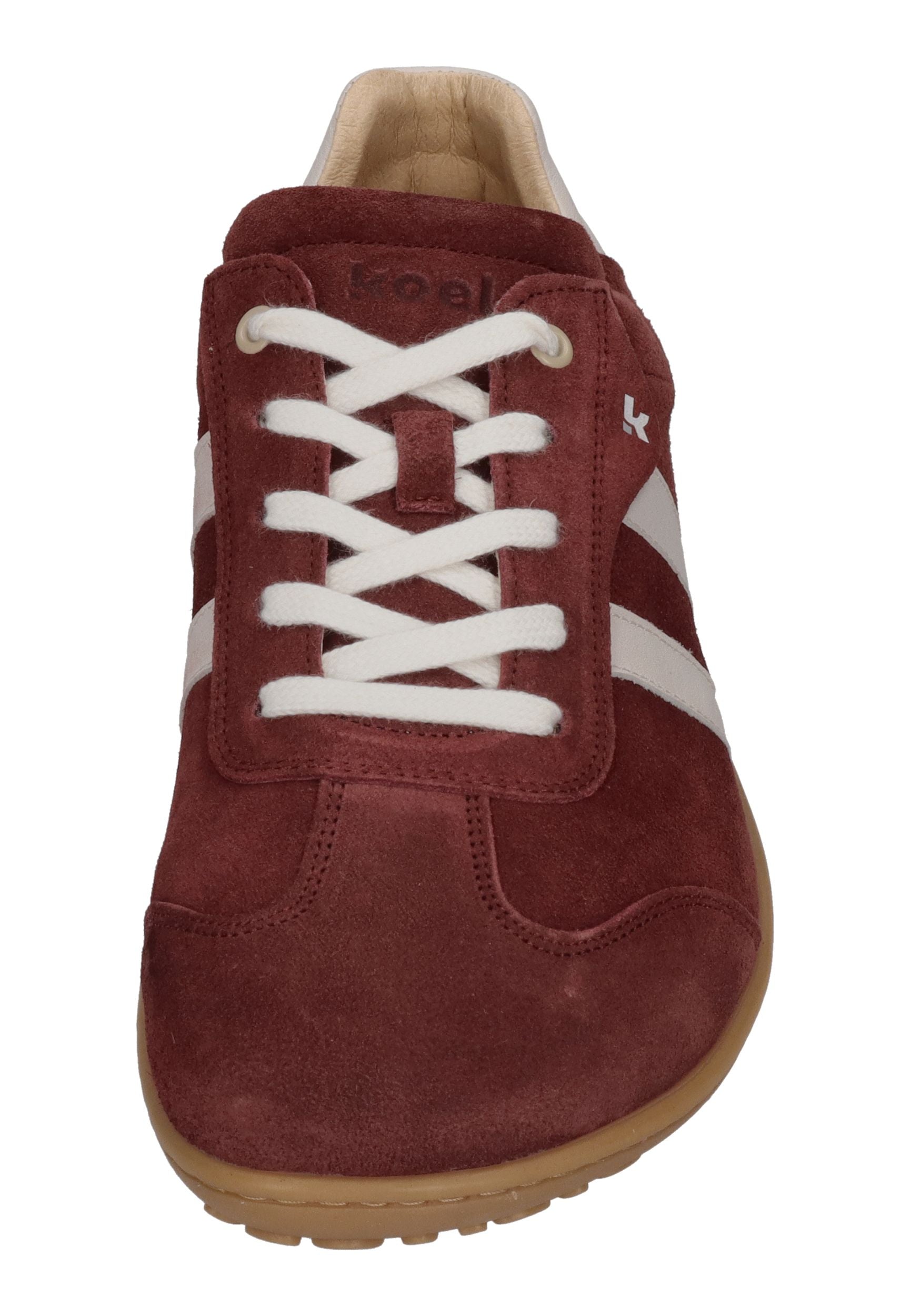 KOEL Barefoot Herrenschuhe Sneakers ILO SUEDE bordo