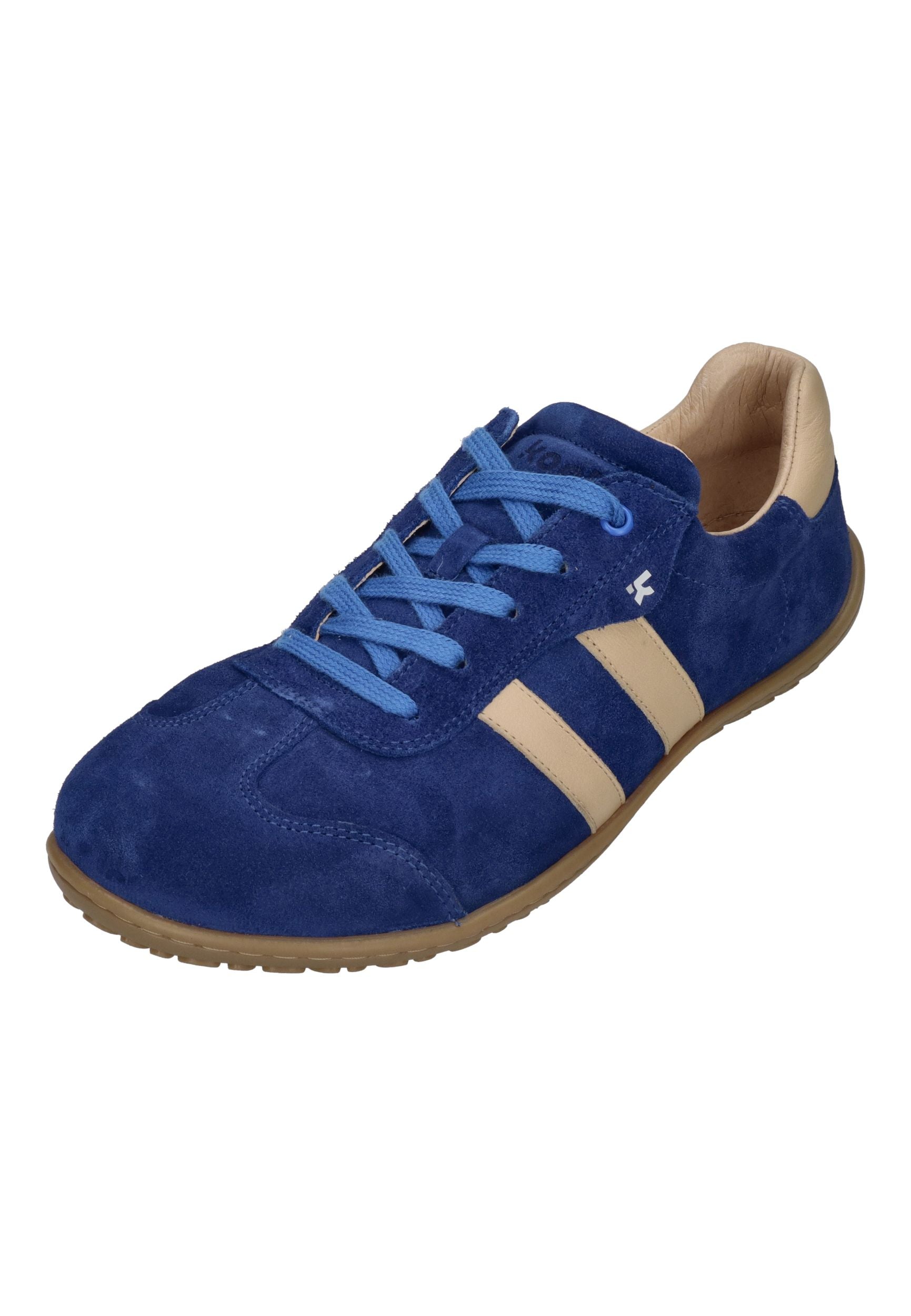 KOEL Barefoot Herrenschuhe Sneakers ILO SUEDE royal blue