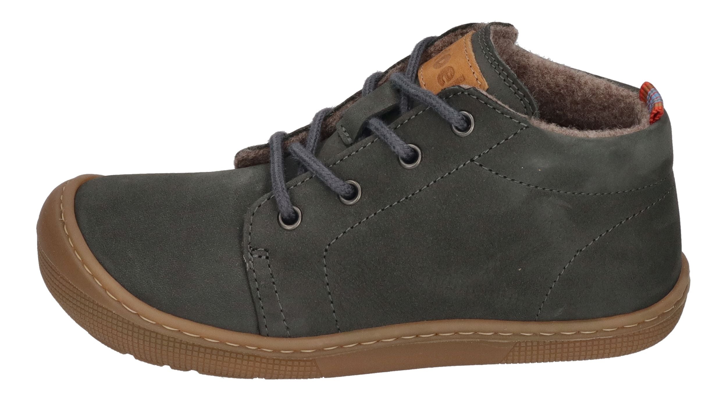 KOEL Barefoot Kinder Booties DELI HYDRO FELT dark grey
