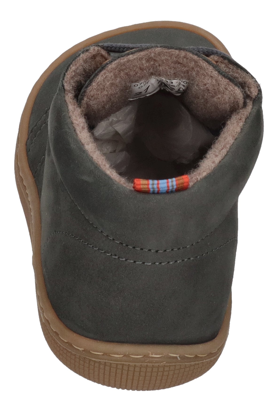KOEL Barefoot Kinder Booties DELI HYDRO FELT dark grey