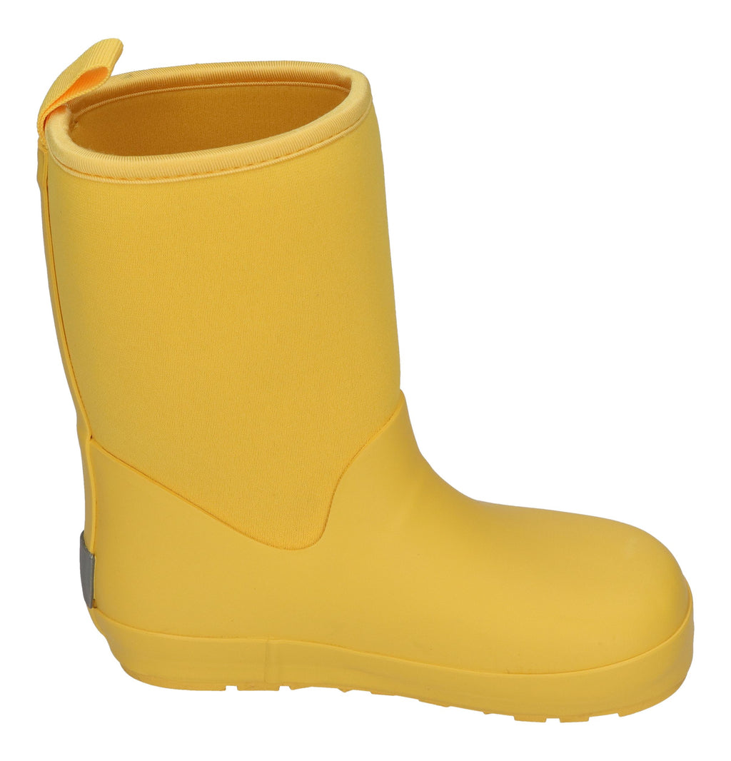 KOEL Barefoot Kinder Gummistiefel NEOPREN WELLIE yellow