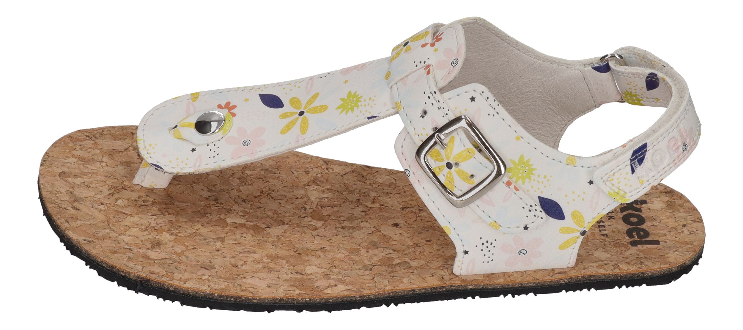 KOEL Barefoot Teenager Sandalen- ABRIANA PRINT off white