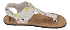 KOEL Barefoot Kinder Sandalen- ABRIANA PRINT off white