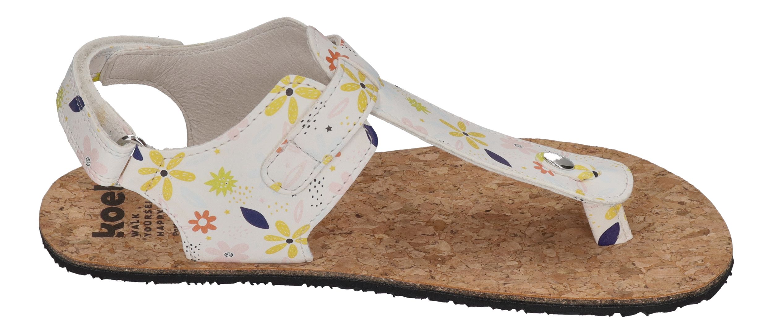 KOEL Barefoot Teenager Sandalen- ABRIANA PRINT off white