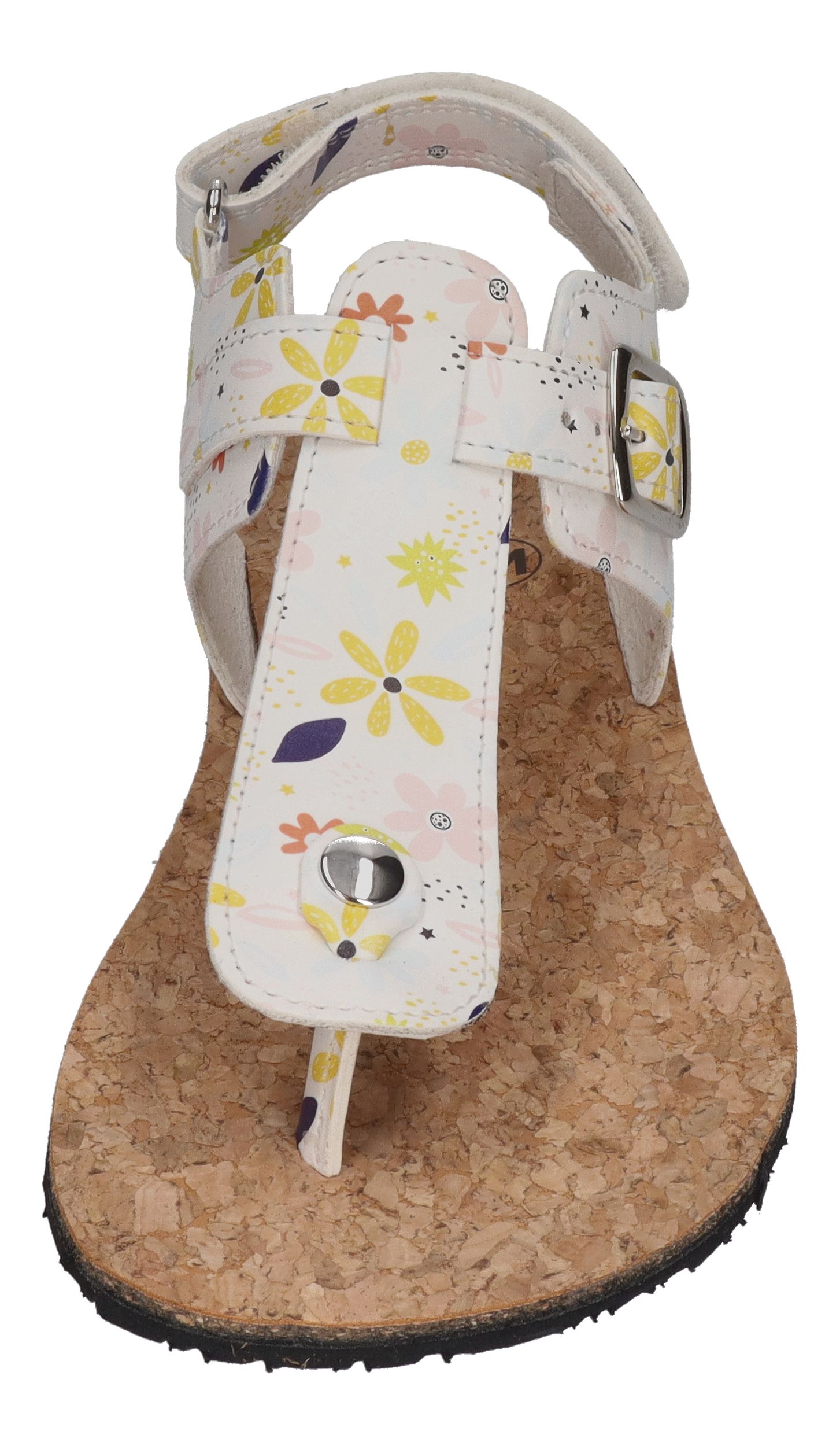 KOEL Barefoot Kinder Sandalen- ABRIANA PRINT off white