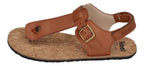 KOEL Barefoot - Kinder Sandalen - ABRIANA NAPA cognac