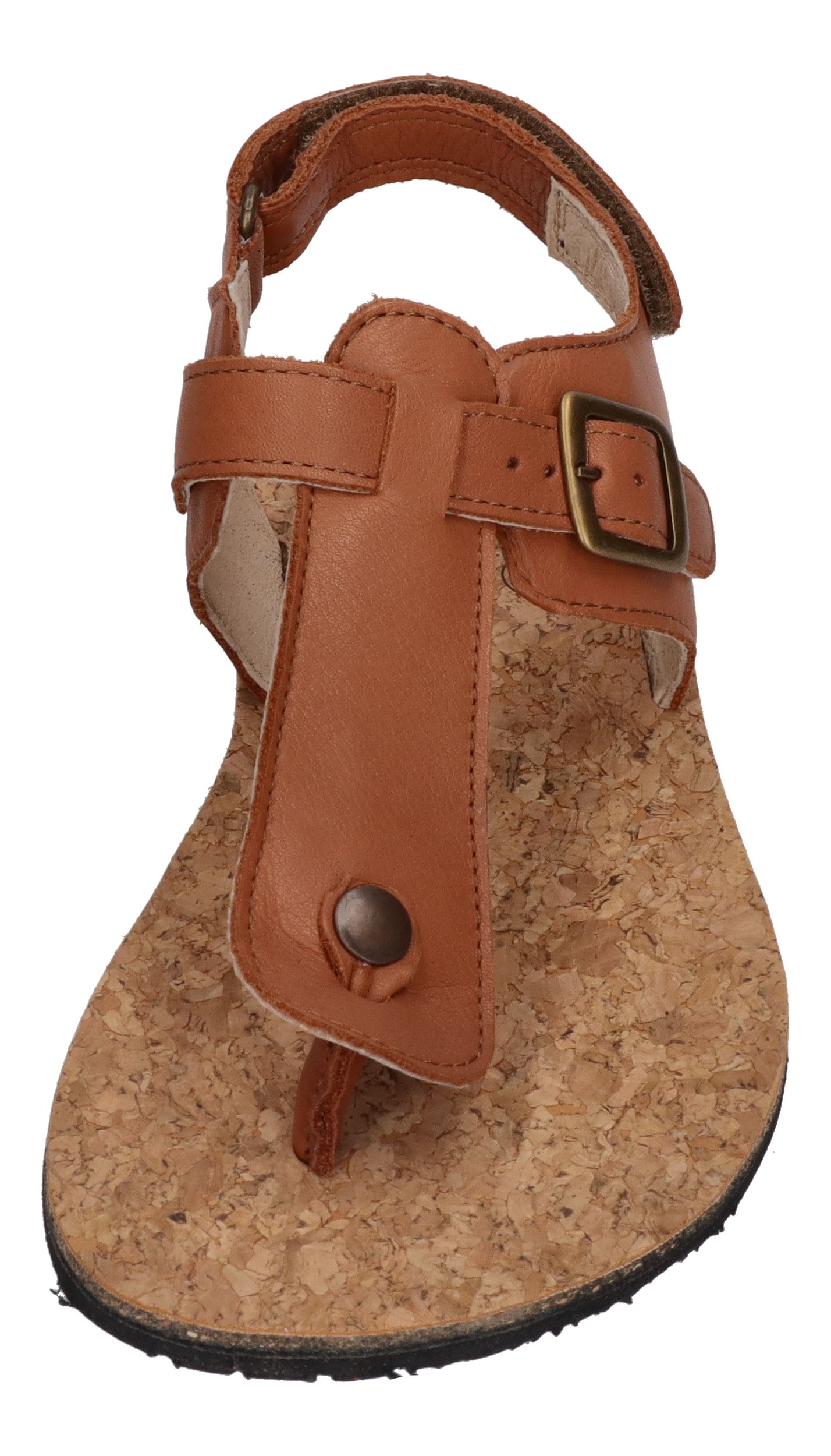 KOEL Barefoot - Kinder Sandalen - ABRIANA NAPA cognac