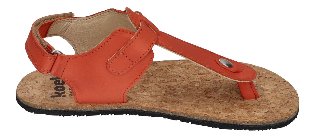 KOEL Barefoot - Kinder Sandalen - ABRIANA NAPA - coral
