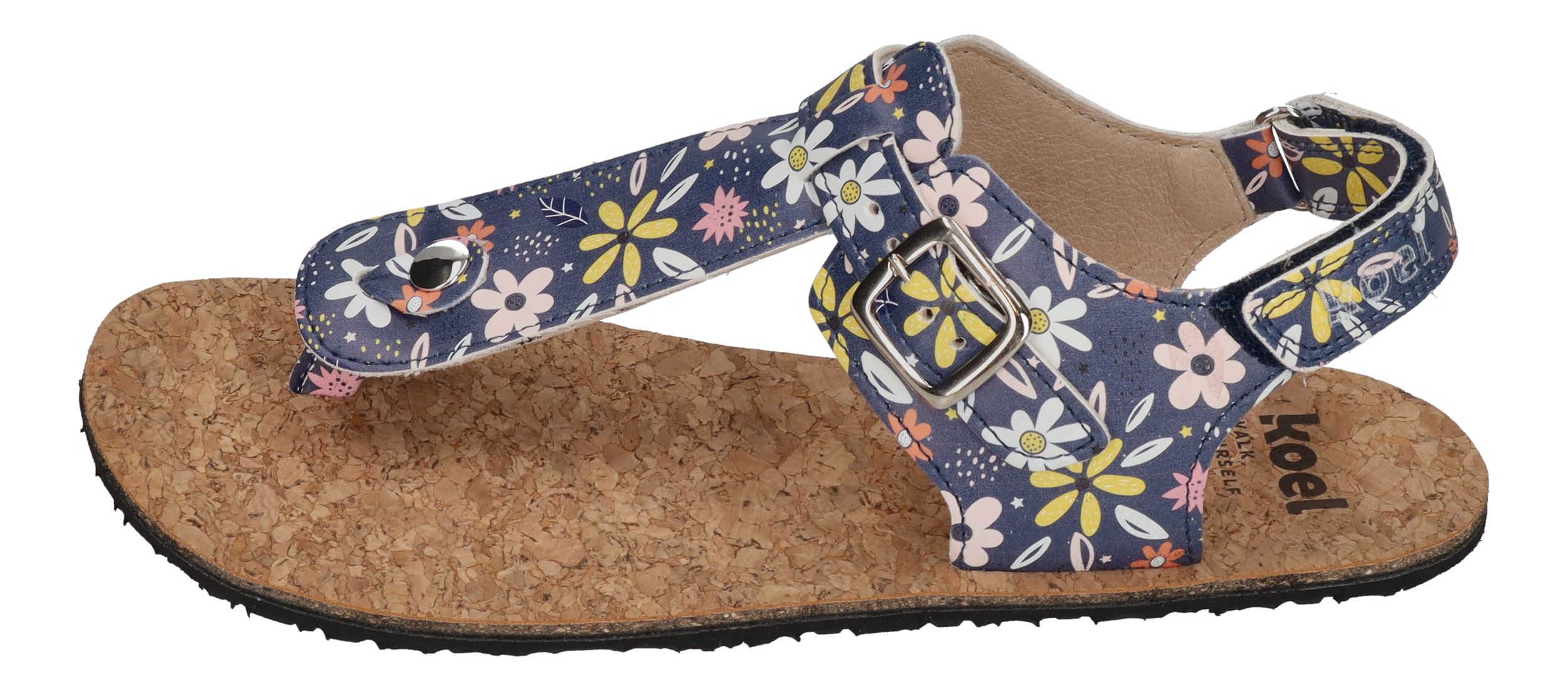 KOEL Barefoot Teenager Sandalen ABRIANA PRINT garden blue