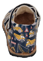 KOEL Barefoot Kinder Sandalen ARIN FANTASY - tractor blue