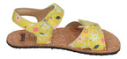 KOEL Barefoot - Teenager Sandalen - ASHLEY PRINT - lime