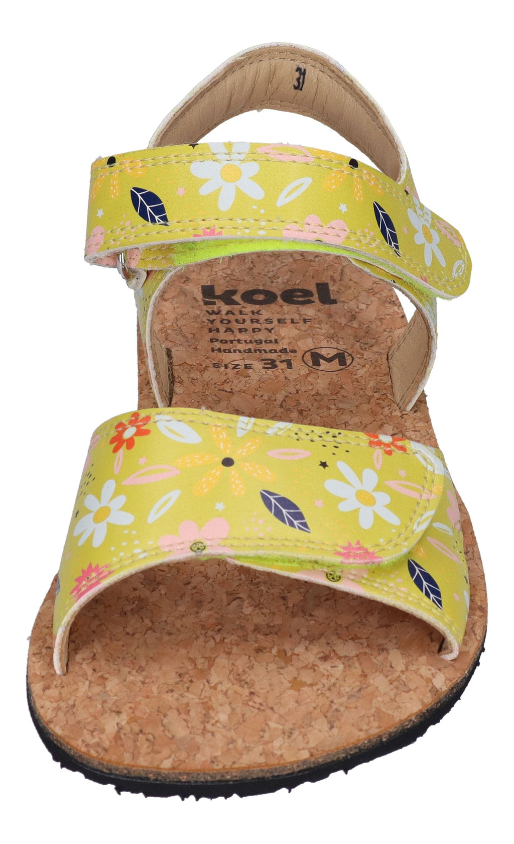 KOEL Barefoot - Teenager Sandalen - ASHLEY PRINT - lime