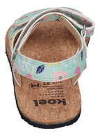 KOEL Barefoot - Kinder Sandalen - ASHLEY PRINT - mint