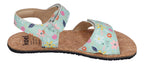 KOEL Barefoot - Teenager Sandalen - ASHLEY PRINT - mint