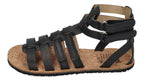 KOEL Barefoot - Kinder Sandalen - AURA LEATHER - black