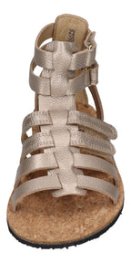 KOEL Barefoot - Kinder Sandalen - AURA METALLIC - champagne