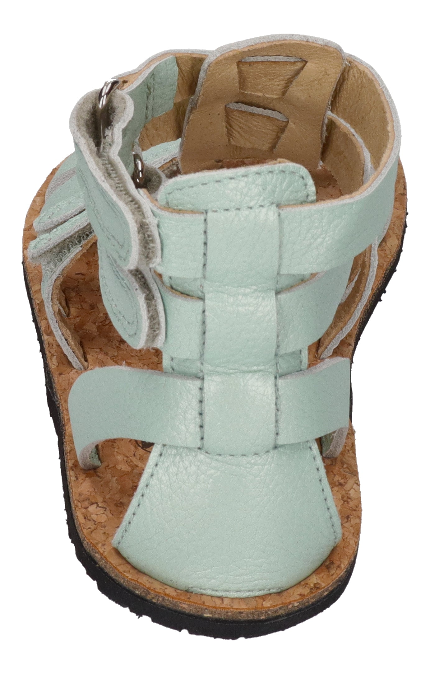 KOEL Barefoot - Kinder Sandalen - AURA METALLIC - mint