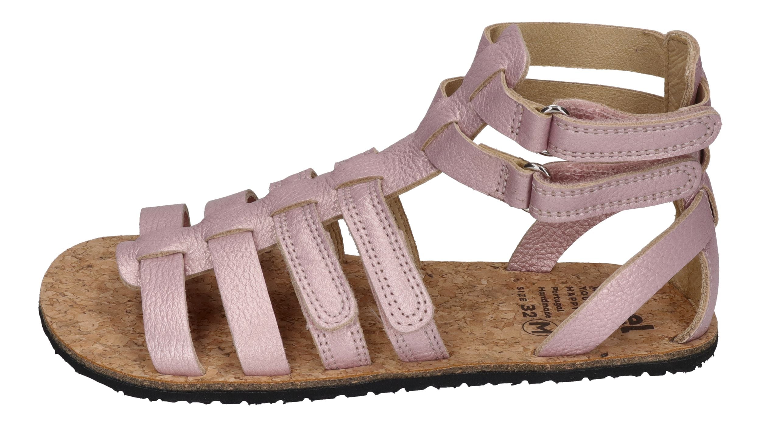 KOEL Barefoot - Kinder Sandalen - AURA METALLIC - pink