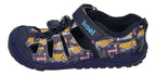 KOEL Barefoot Kinder Sandalen MADISON 2.0 PRINT Tractor Blue