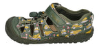 KOEL Barefoot Kinder Sandalen MADISON 2.0 PRINT Tractor Green