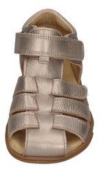 KOEL Barefoot Kinder Sandalen OLA METALIC - champagne